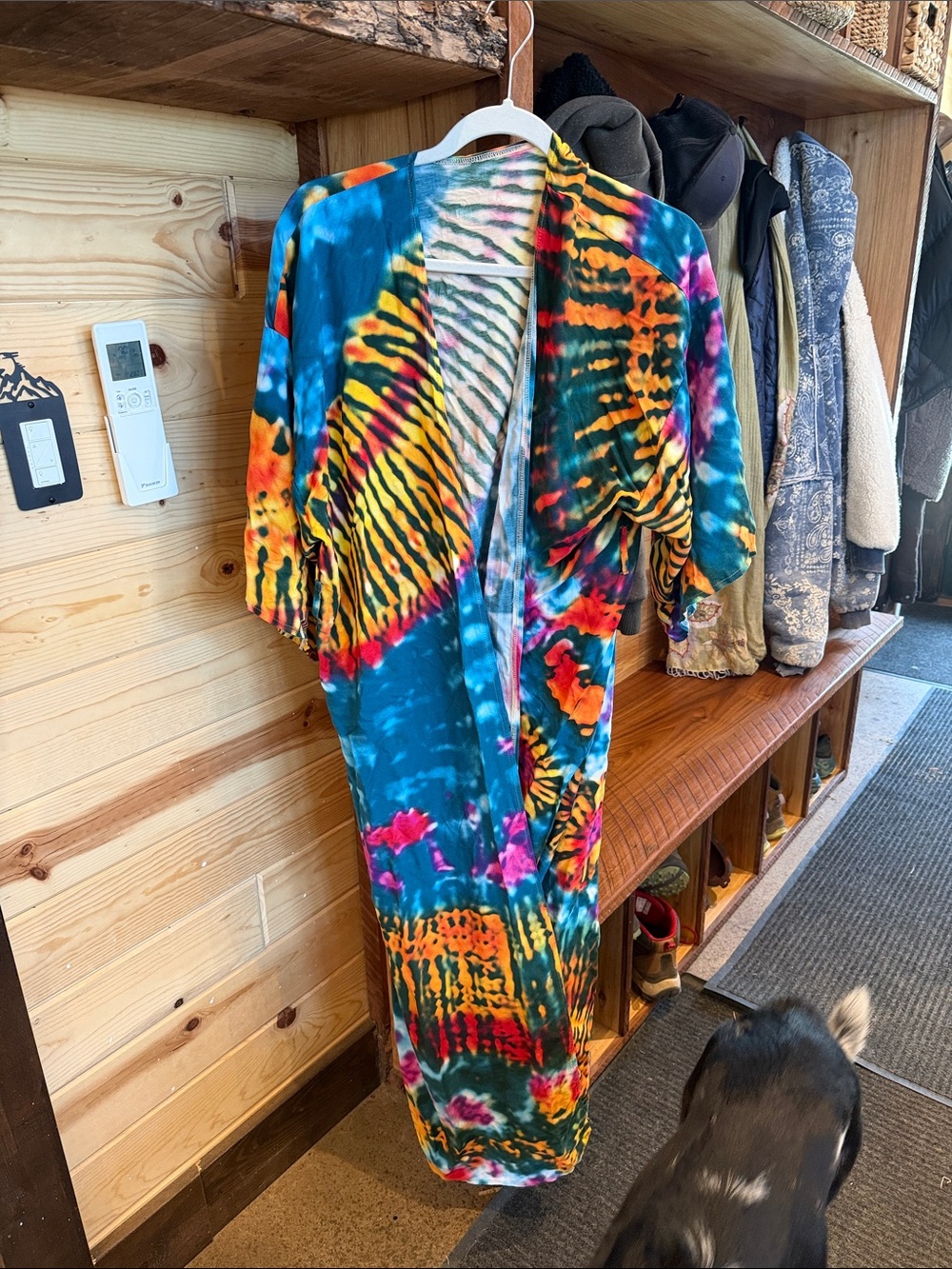 Tye dye robe small